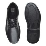 Sapato Comfort Lisboa em Couro - Preto
