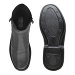 Bota Comfort Lisboa em Couro - Preto 