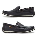 Mocassim Paraty Couro - Preto
