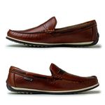 Mocassim Paraty em Couro - Brown