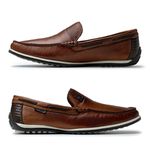 Mocassim Paraty em Couro - Brown