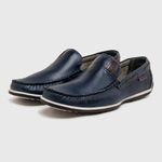 Mocassim Masculino Laroche Paraty Em Couro - Marinho