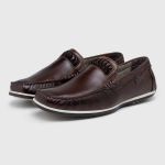 Mocassim Masculino Laroche Paraty em Couro - Chocolate