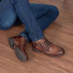 Bota Saara em Couro - Brown