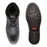 Bota Saara em Couro - Preto