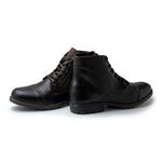 Bota Saara Retro em Couro - Café