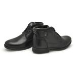 Bota Saara em Couro - Preto