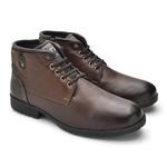 Bota Saara em Couro - Brown