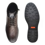 Bota Saara em Couro - Brown