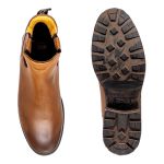 Bota Chelsea Saara em Couro - Whisky