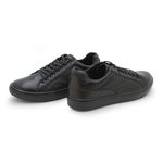 Sapatenis em Couro Casual Masculino Stratus - Preto