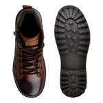 Bota Vacanza em Couro - Brown