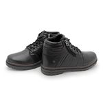 Bota Vacanza em Couro - Preto