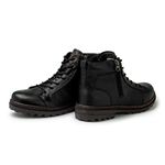 Bota Vacanza em Couro - Preto