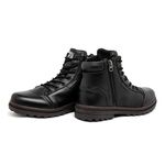 Bota Coturno Masculino Laroche Vacanza em Couro - Preto