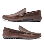 Mocassim Masculino Laroche Viena em Couro - Marrom