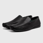 Mocassim Masculino Laroche Viena em Couro - Preto
