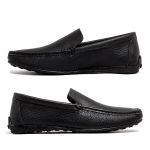 Mocassim Masculino Laroche Viena em Couro - Preto