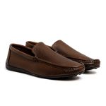 Mocassim Masculino Laroche Viena em Couro - Café