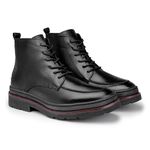 Bota Masculina Londres em Couro Legitimo - Preto