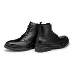 Bota Masculina Londres em Couro Legitimo - Preto