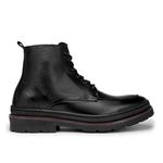 Bota Masculina Londres em Couro Legitimo - Preto