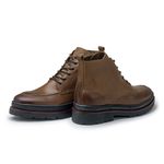 Bota Masculina Londres em Couro Legitimo - Whisky