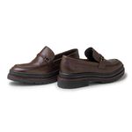 Mocassim Loafer Masculino Londres em Couro - Café