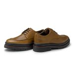 Sapato Casual Masculino Londres em Couro - Whisky