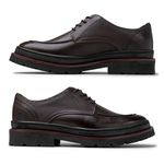 Sapato Casual Masculino Londres em Couro - Café