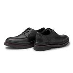 Sapato Casual Masculino Londres em Couro - Preto