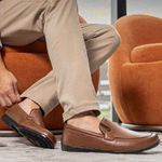 Mocassim Masculino Laroche Maragogi Em Couro - Chocolate