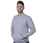 Moletom Básico Laroche - Cinza