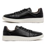 Sapatenis Casual Laroche Munique em Couro - Preto