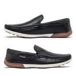 Mocassim Masculino Laroche Niteroi em Couro - Preto