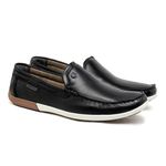 Mocassim Masculino Laroche Niteroi em Couro - Preto