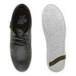 Sapatenis Casual em Couro Masculino North - Preto