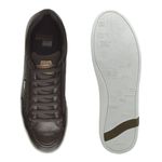 Sapatenis Casual em Couro Masculino North - Café