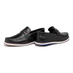 Mocassim Loafer Oasis em Couro - Preto