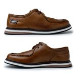 Mocassim Dockside Oasis em Couro - Whisky
