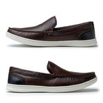 Mocassim Loafer Porto Masculino em Couro - Chocolate