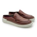 Mule Masculino Titanium em Couro - Brown
