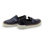 Slip On Loafer Masculino Titanium em Couro - Royal