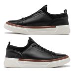 Sapatenis Casual Masculino Titanium em Couro - Preto