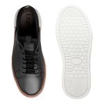 Sapatenis Casual Masculino Titanium em Couro - Preto