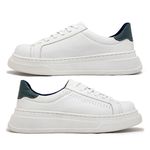 Sapatenis Casual Masculino Laroche Toquio em Couro - Branco
