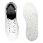 Sapatenis Casual Masculino Laroche Toquio em Couro - Branco