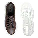 Sapatenis Casual Masculino Laroche Toquio em Couro - Café