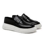 Slip On Loafer Masculino Laroche Toquio em Couro - Preto