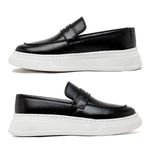 Slip On Loafer Masculino Laroche Toquio em Couro - Preto